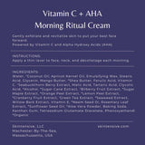 Vitamin C + AHA Morning Ritual Cream