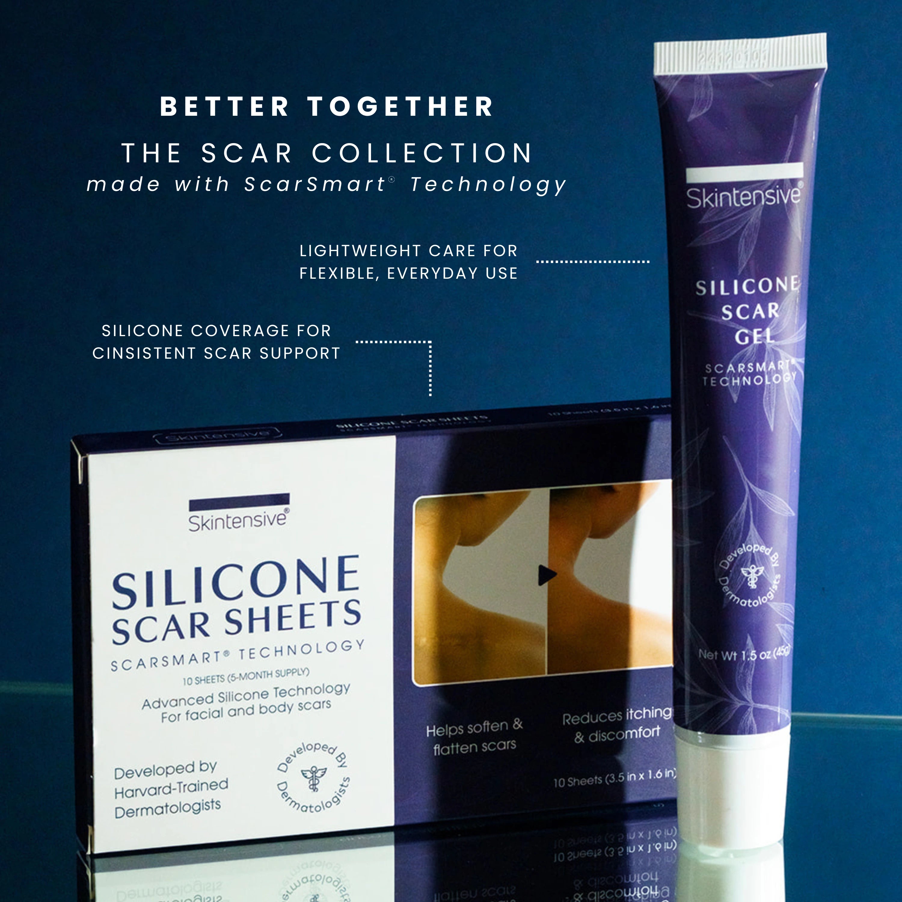 Scar Smart Silicone Scar Sheets