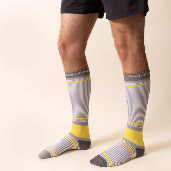 VenoSure Compression Socks - Yellow Is The New Grey
