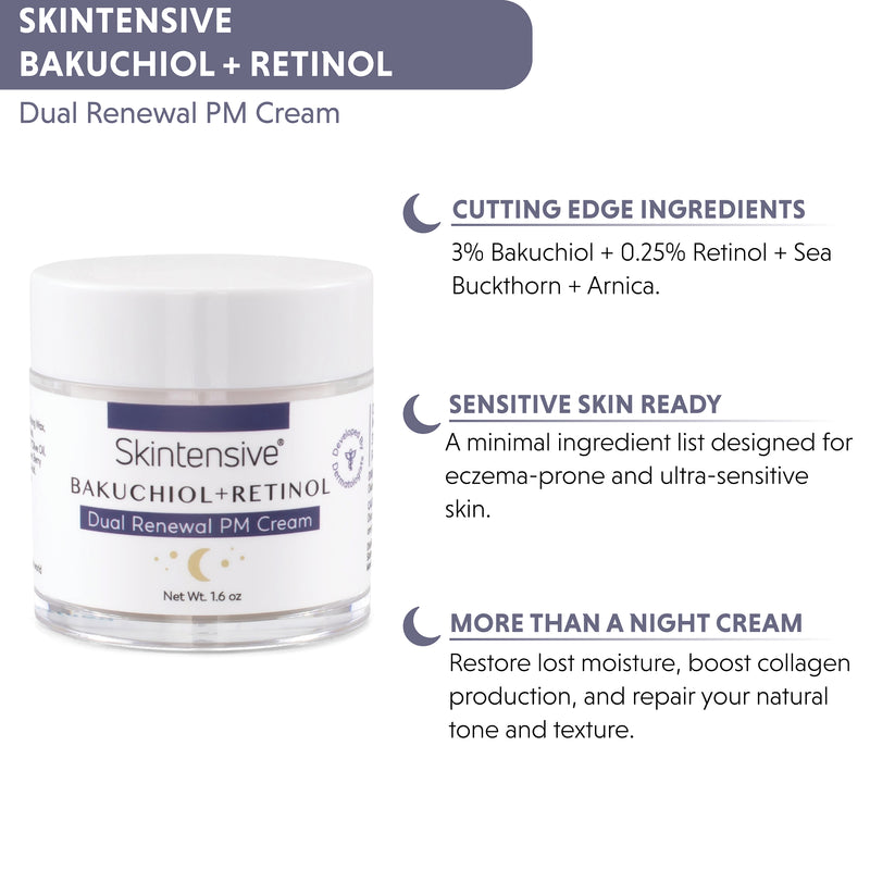 Bakuchiol + Retinol Dual Renewal PM Cream
